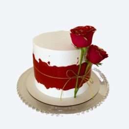 rose cake