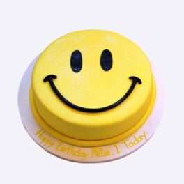 smiley cake