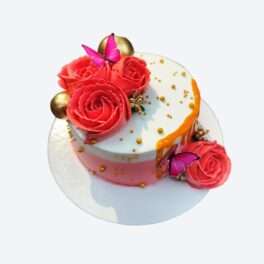 rose cake