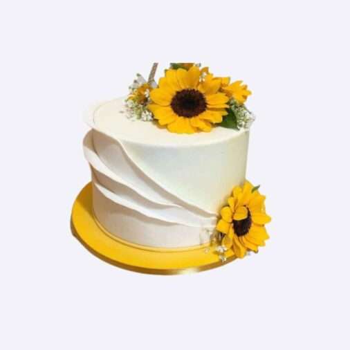 sunflower cake