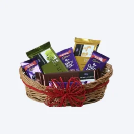 chocolate gift hamper basket by Cadbury